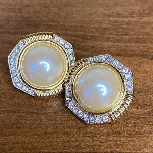 Vintage clip on earrings